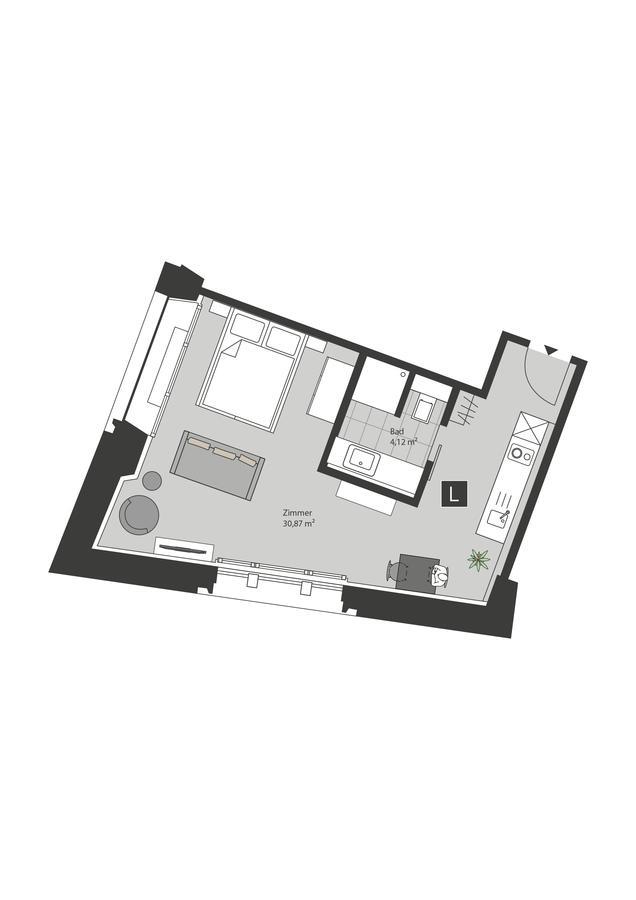 ÜberFluss Serviced-Apartments Brema Exterior foto